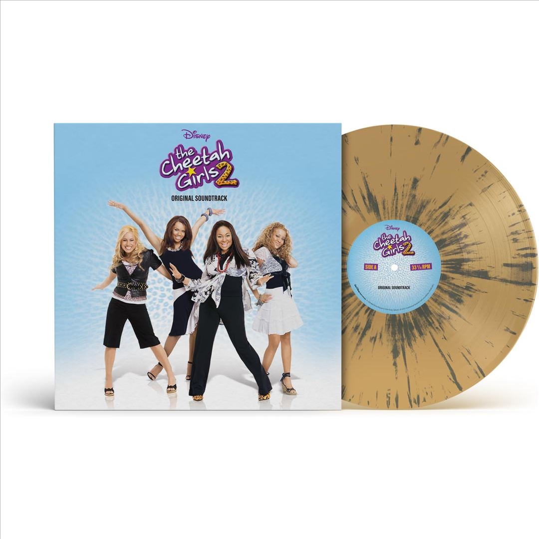 Cheetah Girls 2 [Translucent Tan/Black Ice Splatter LP] cover art