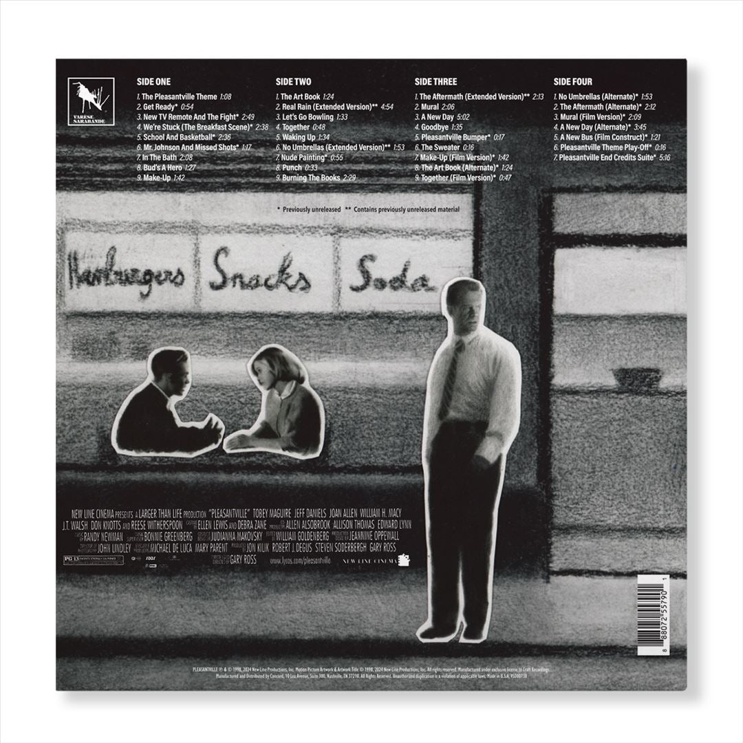 Pleasantville [Original Motion Picture Score] [Deluxe Edition] [America 2 LP] cover art