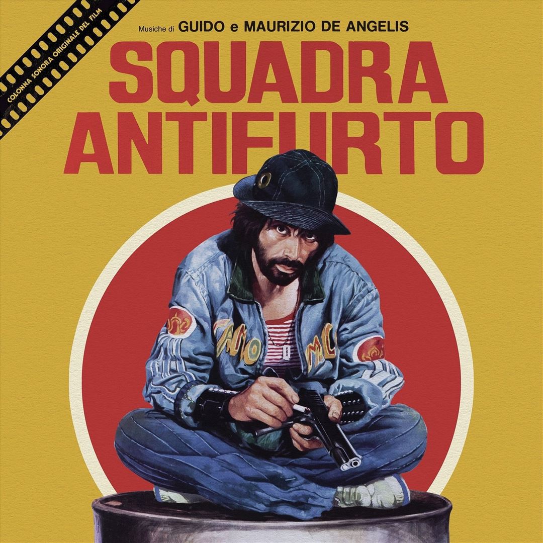 Squadra Antifurto [Original Soundtrack] [Limited Edition Transparent Amber Vinyl LP] cover art