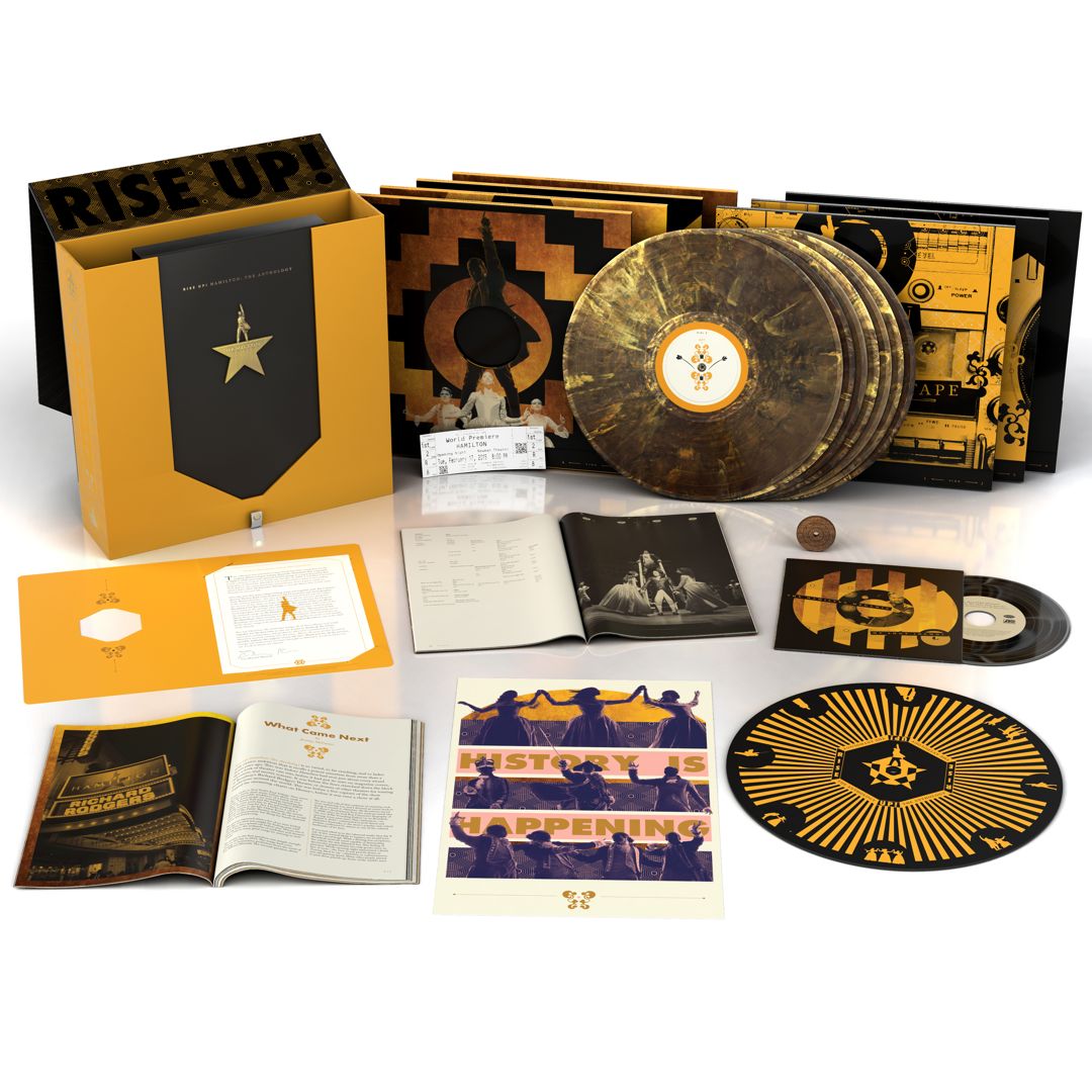Rise Up! Hamilton: The Anthology [Original Broadway Cast Recording] cover art