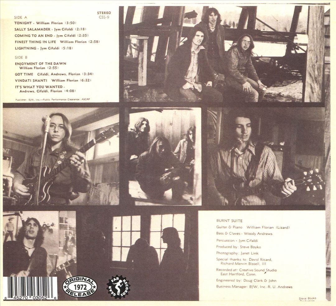 Burnt Suite cover art