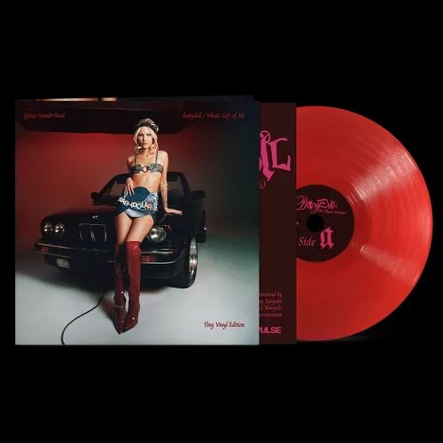 Babydoll/What's Left of Me [Translucent Ruby 4" Tiny Vinyl]  cover art