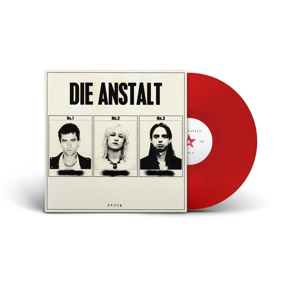 Die Anstalt [Red Colored Vinyl With Zine] cover art