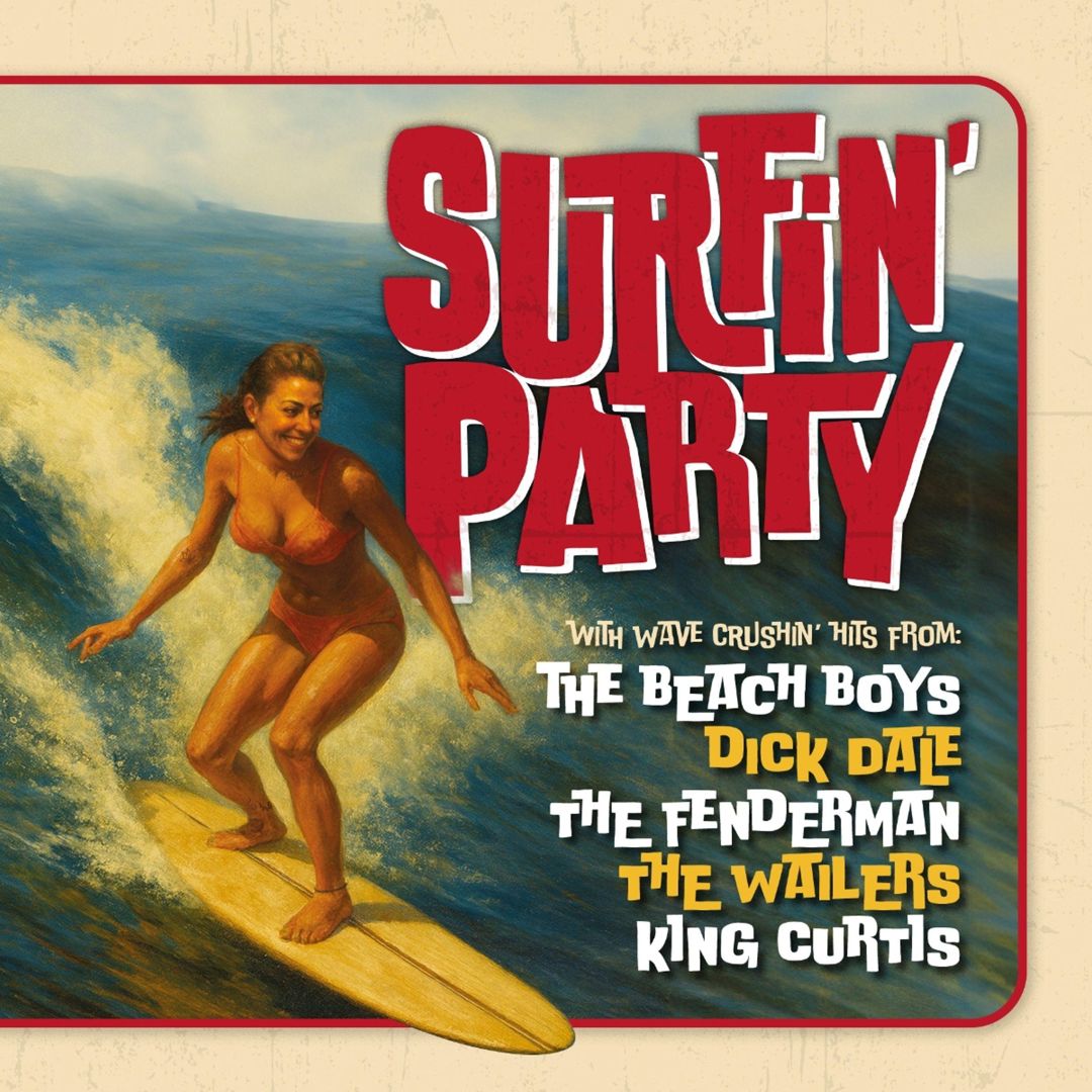 Surfin Party [Lous LTD 180gm Crystal Clear & Blue Vinyl] cover art