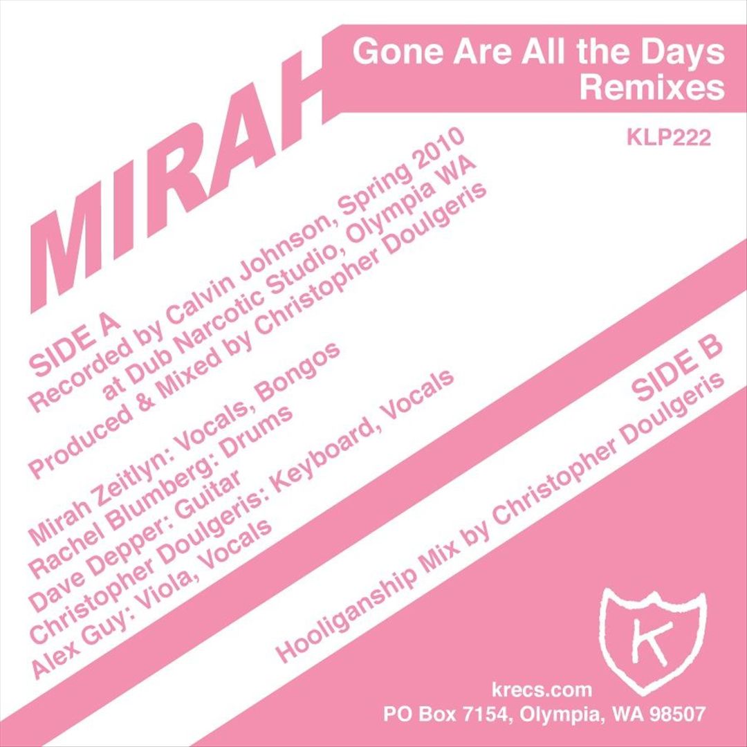 Gone Are All the Days cover art