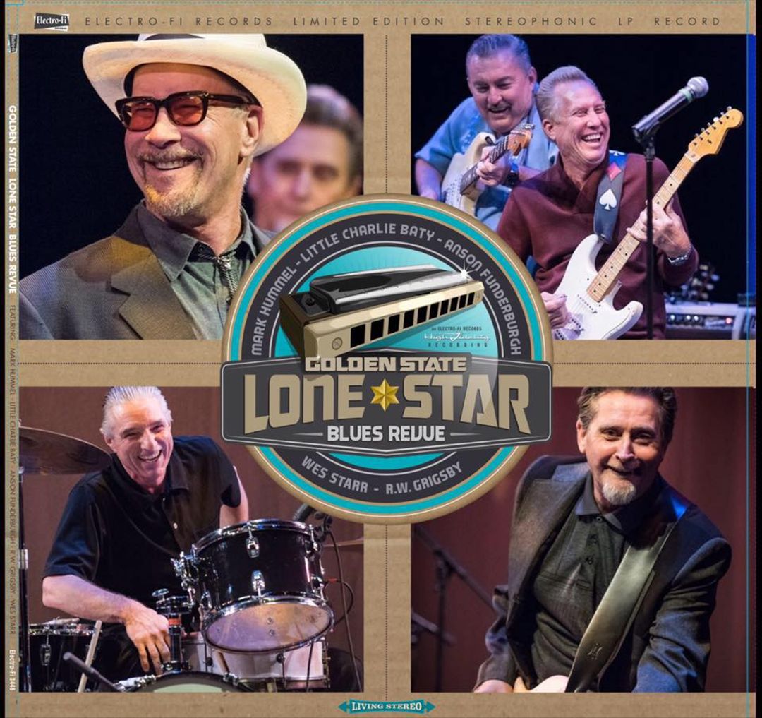 Golden State Lone Star Blues Revue cover art