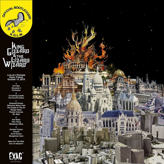 Live in Paris, 2019 cover art