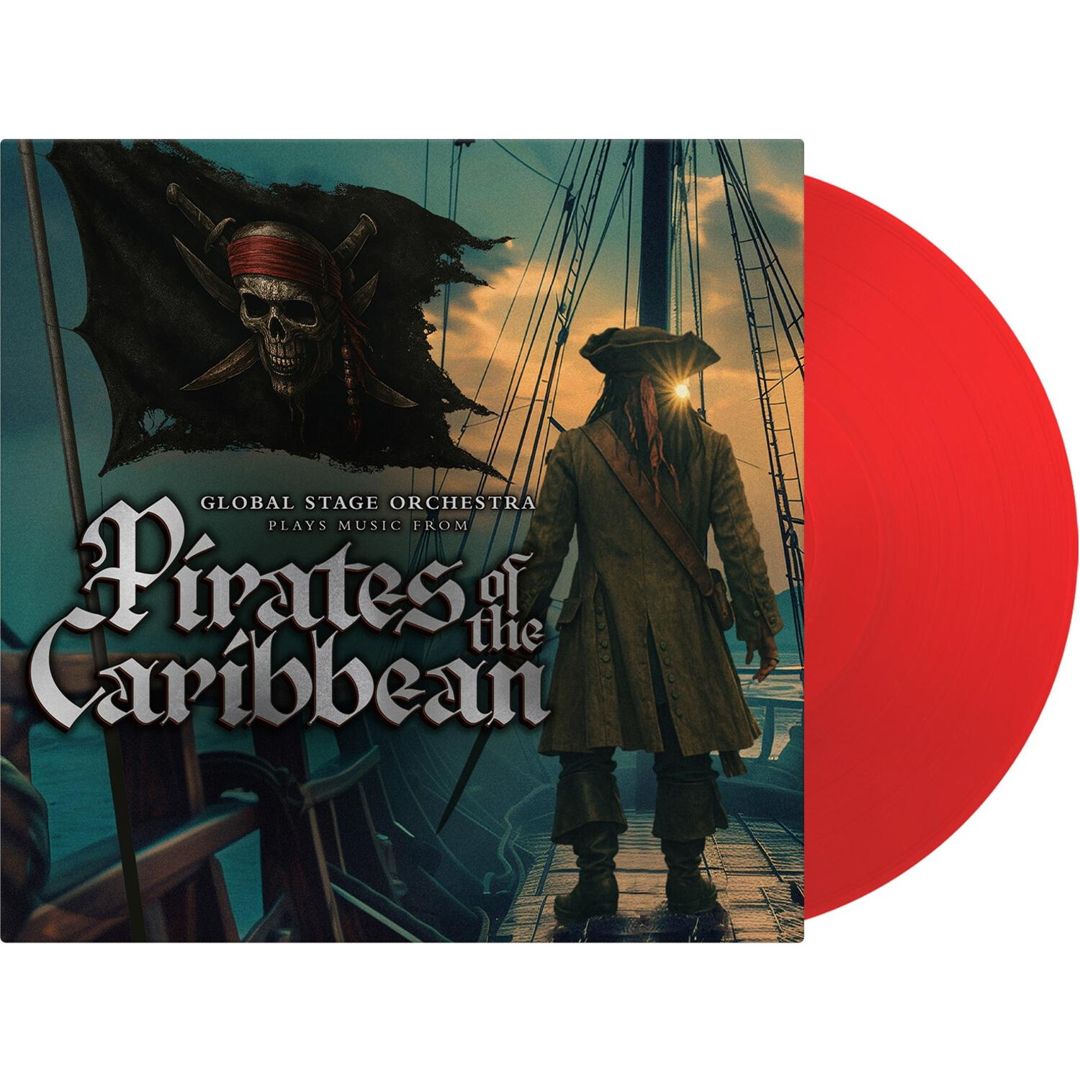 [Plays Music From] The Pirates of the Caribbean [LTD 180gm Transparent Red Vinyl] cover art
