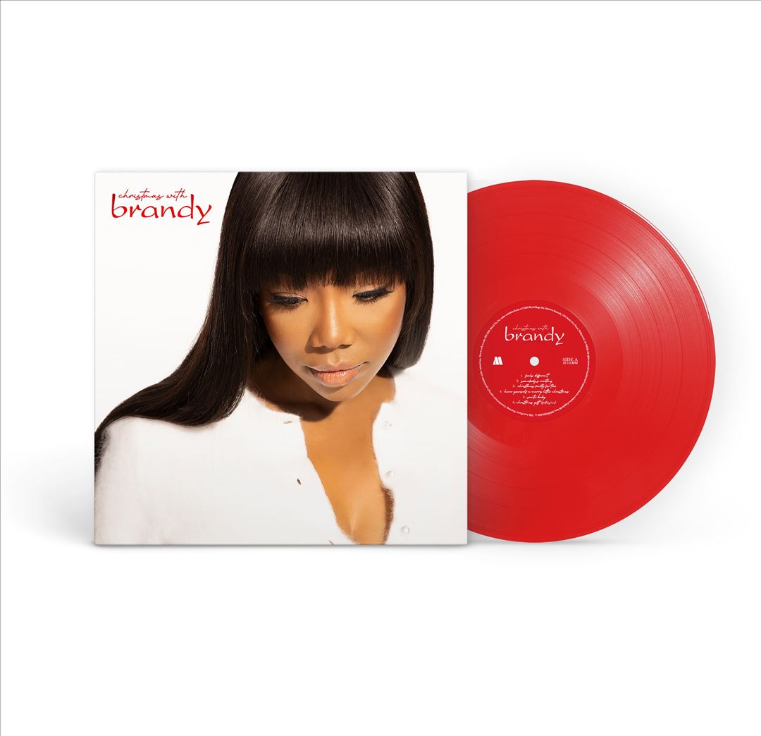 Christmas With Brandy [Red LP] cover art