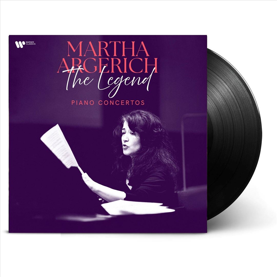 Martha Argerich: The Legend - Piano Concertos cover art