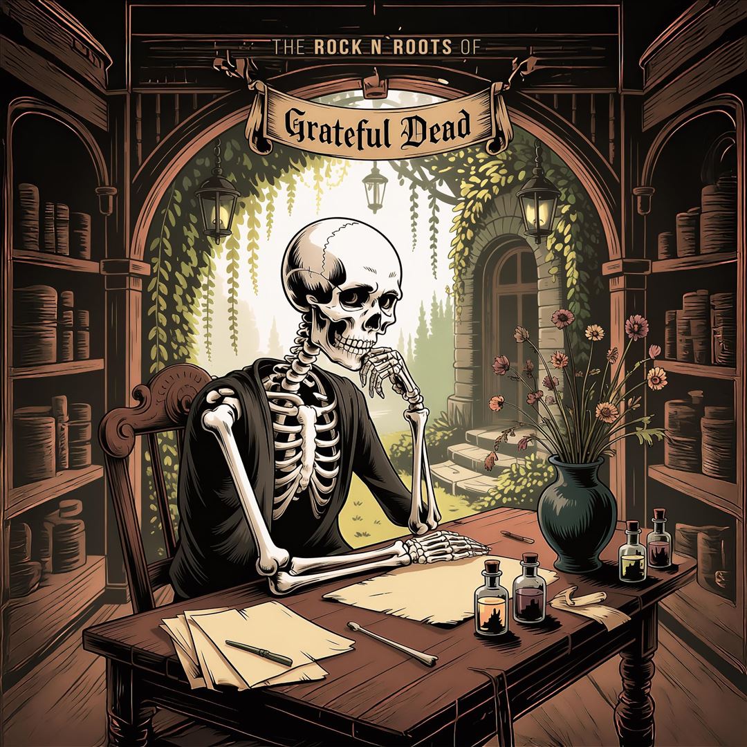 The Rock n' Roots of the Grateful Dead [Brown Vinyl] cover art
