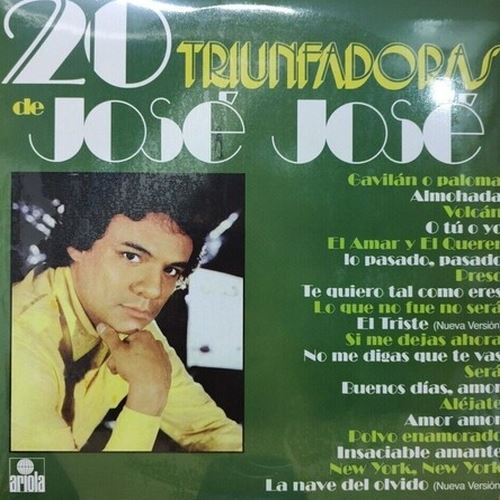 20 Triunfadoras de José José cover art