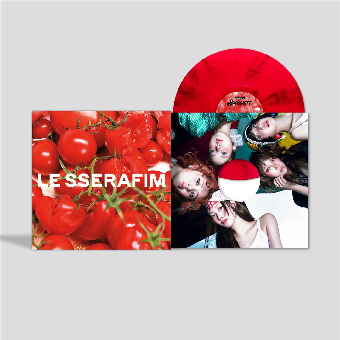 1st Single Album "SPAGHETTI" [Tomato Red Vinyl ][US Exclusive] cover art