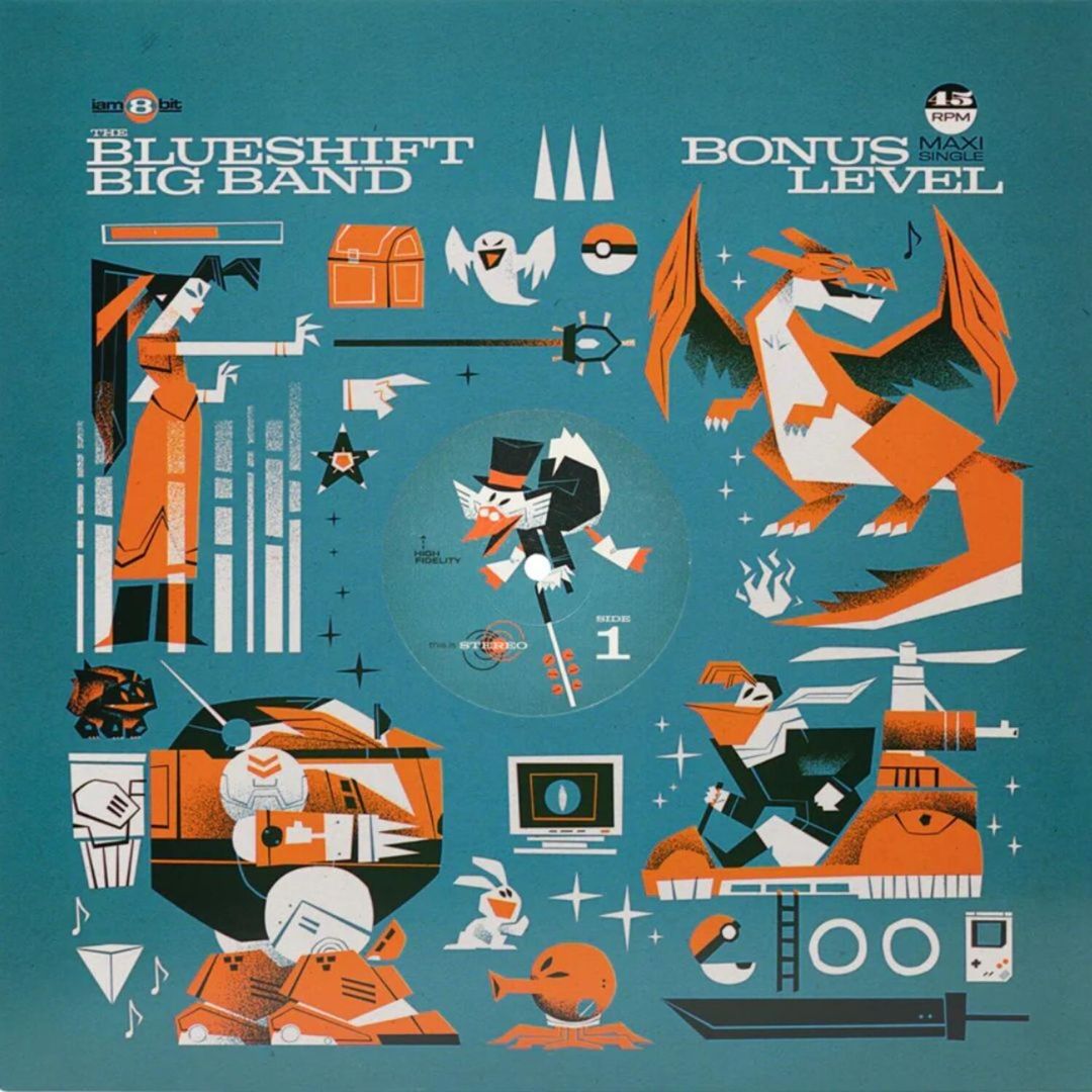 Joystick Jazz: The Blueshift Big Band [Plays Iconic Video Game Hits] [Original Soundtrack] cover art
