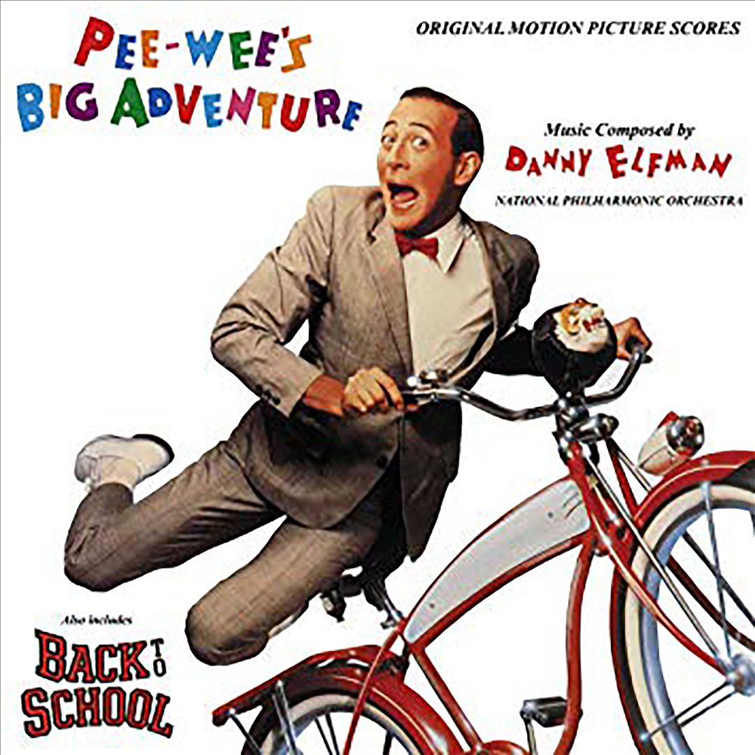 Pee Wee's Big Adventure / Back to School [Red Vinyl] [B&N Exclusive] cover art