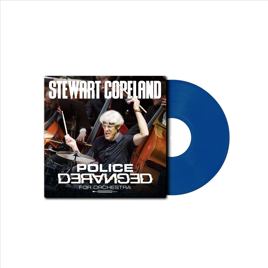 Police Deranged For Orchestra [Blue LP] cover art