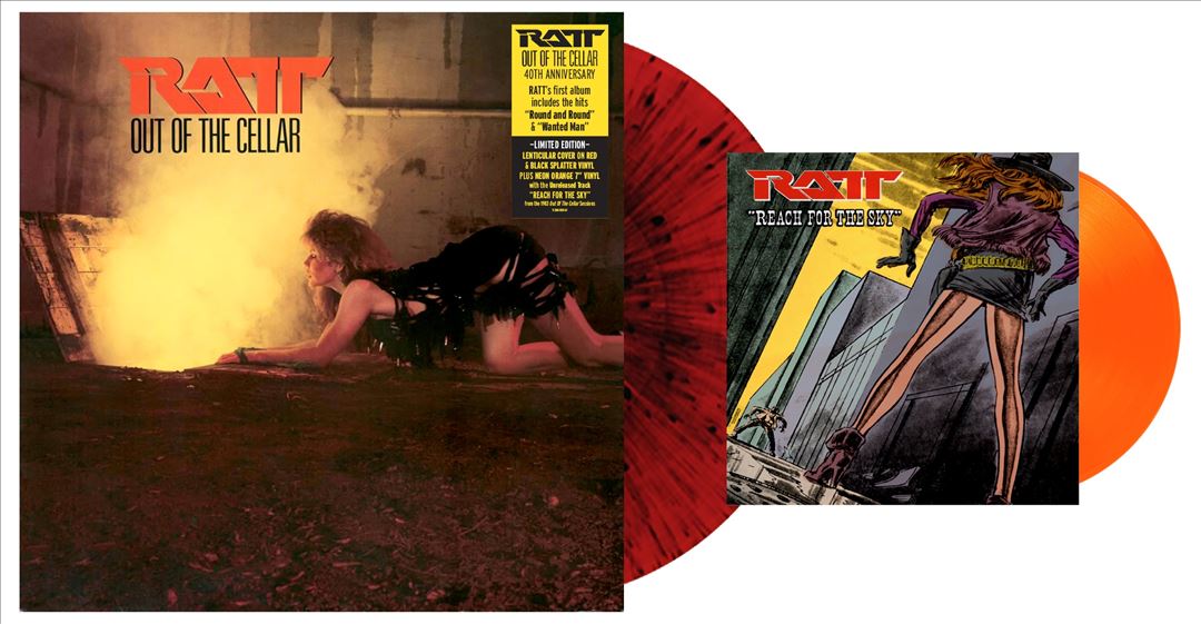Out Of The Cellar [40th Anniversary] [Red/Black Splatter LP/Neon Orange 7" Single] cover art
