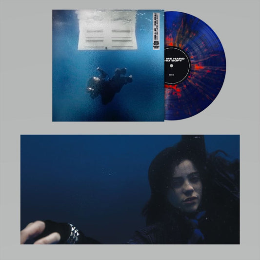 HIT ME HARD AND SOFT [Anniversary Edition] [Blue & Orange Splatter LP] cover art