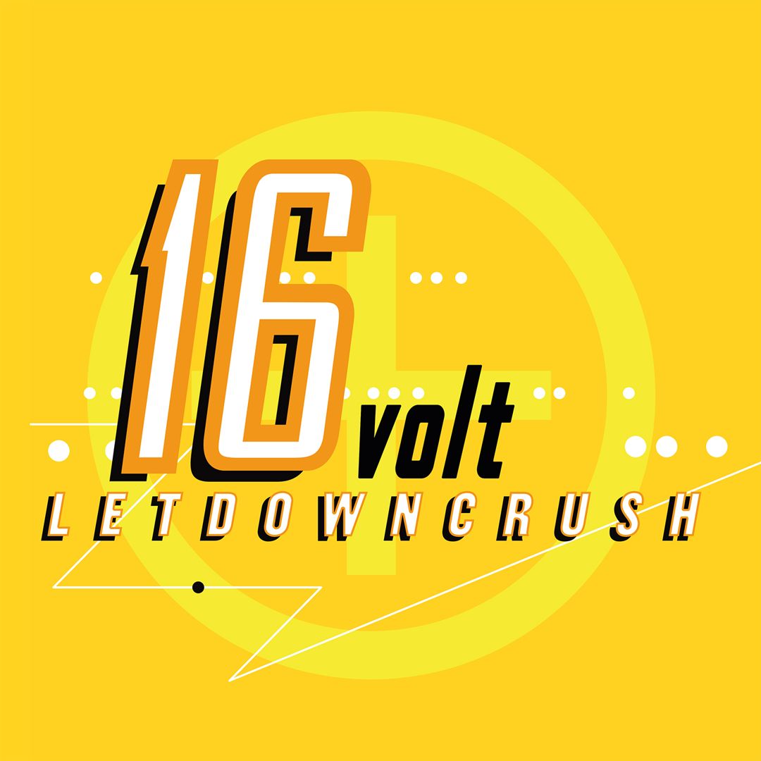 16volt - Letdowncrush (30th Anniversary LP) [LP] cover art