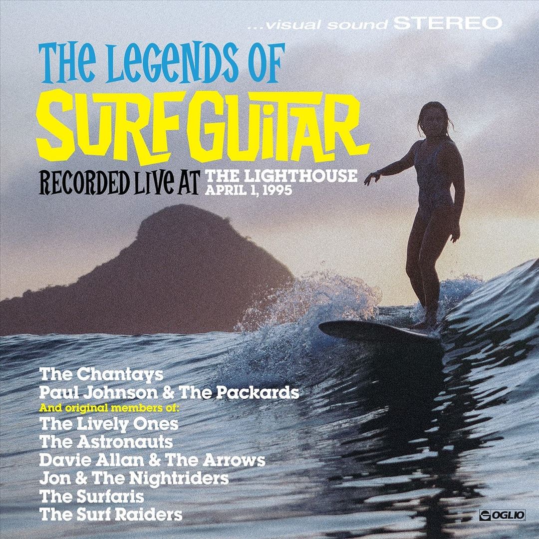 Legends of Surf Guitar [Clear Aqua 2 LP] cover art