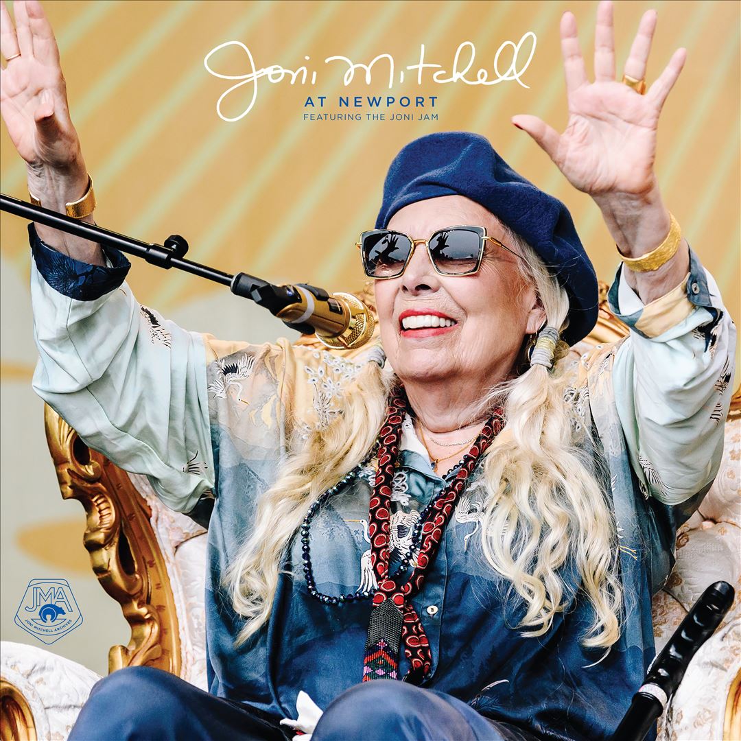 Joni Mitchell at Newport cover art