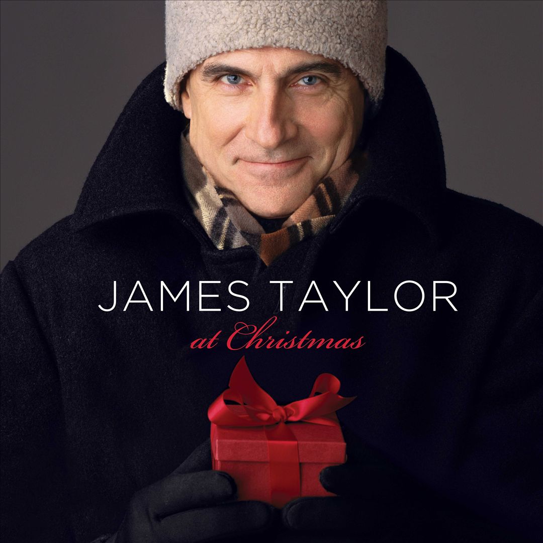 James Taylor at Christmas cover art
