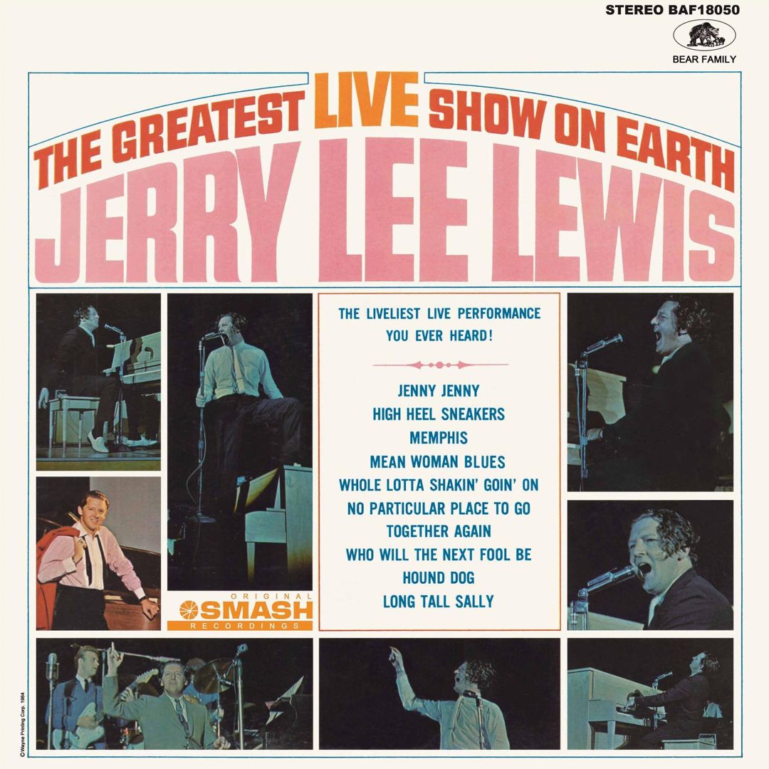 Greatest Live Show on Earth cover art