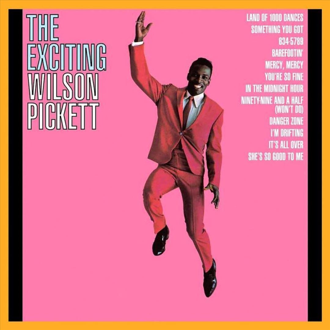 Exciting Wilson Pickett cover art