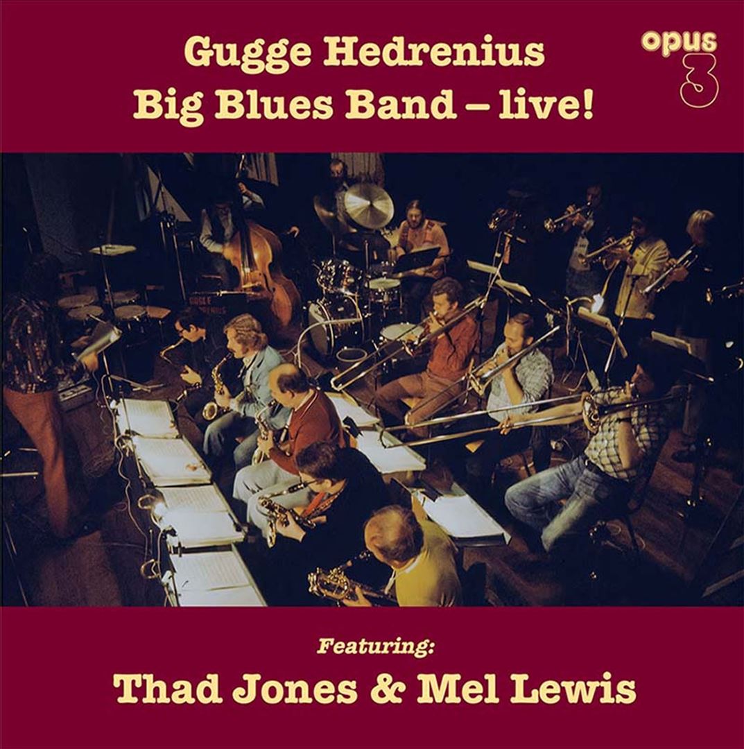 Gugge Hedrenius Big Blues Band Live! cover art