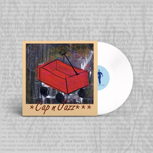 Burritos, Inspiration Point, Fork Balloon Sports, Cards in the Spokes, Automatic Biographies, Kites, Kung Fu, Trophies, Banana Peels We've Slipped On, and Egg Shells We've Tippy Toed Over cover art