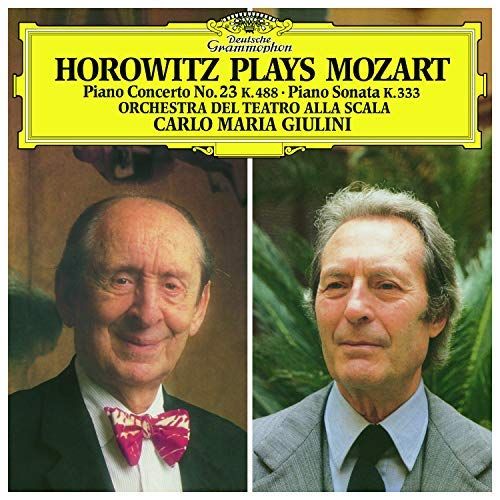Horowitz Plays Mozart: Piano Concerto No. 23 K.488, Piano Sonata K.333 cover art