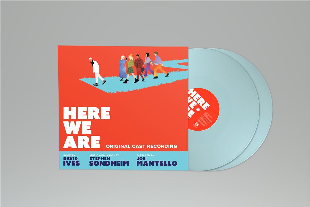 Here We Are [Original Cast Recording] [Baby Blue 2 LP] cover art