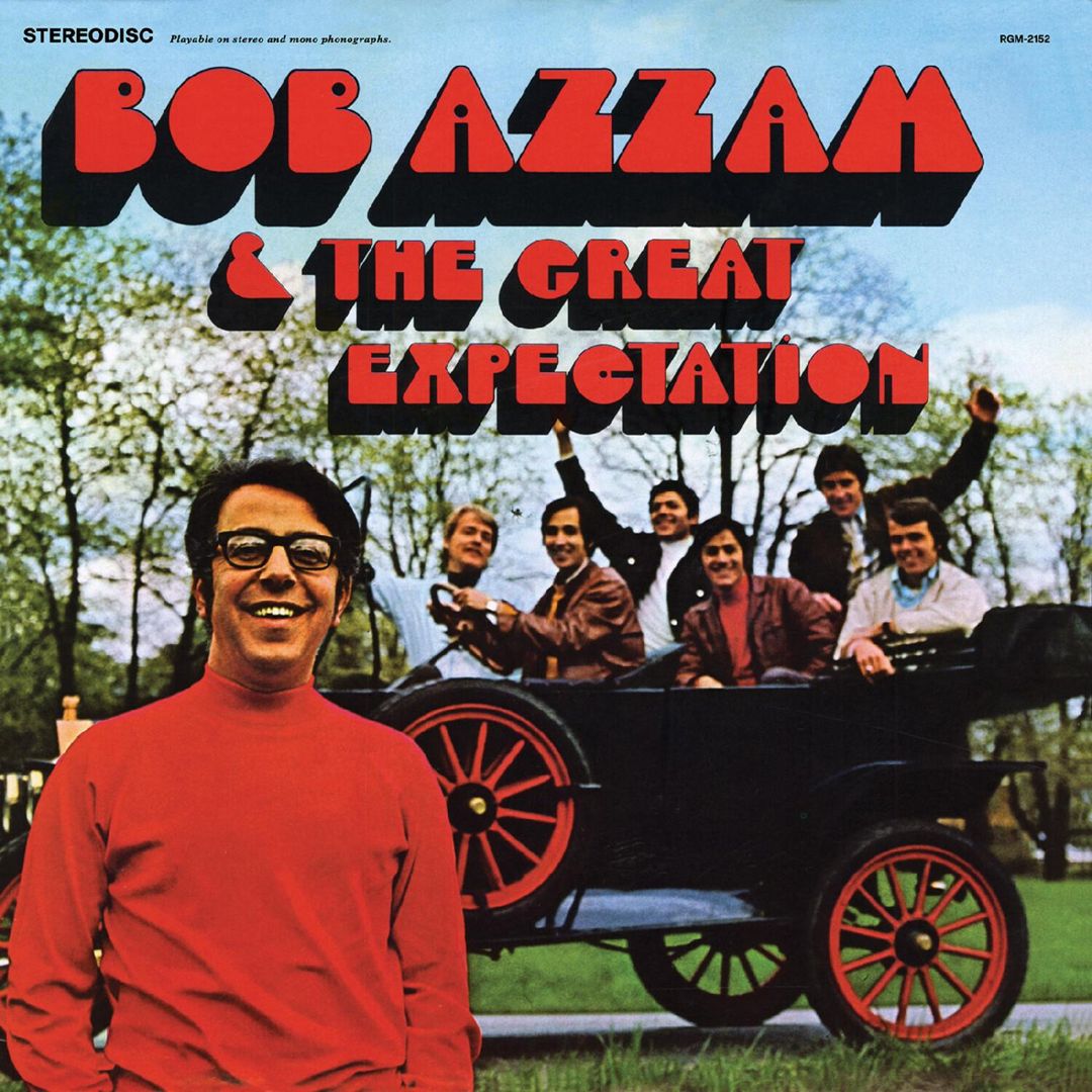 Bob Azzam & the Great Expectation [Fire Orange Vinyl] cover art