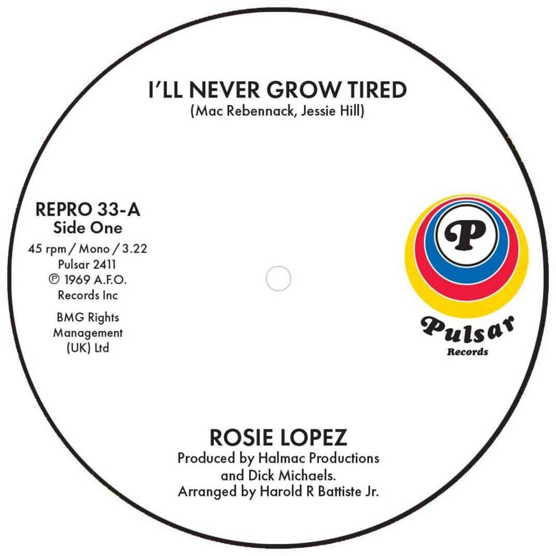 I'll Never Grow Tired / Too Hot To Hold cover art