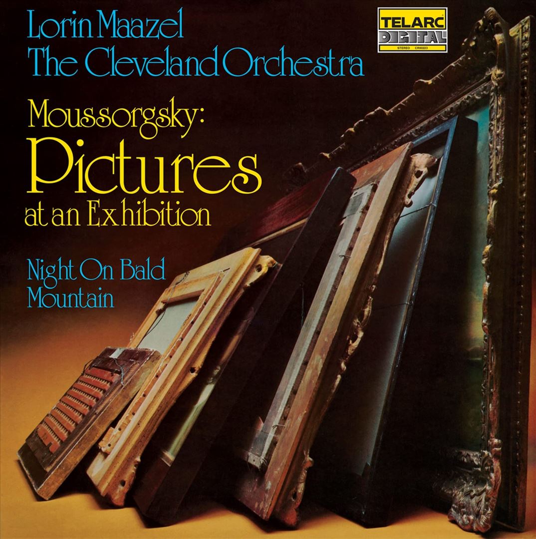 Moussorgsky: Pictures at an Exhibition; Night on Bald Mountain cover art