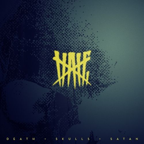 Death. Skulls. Satan. cover art