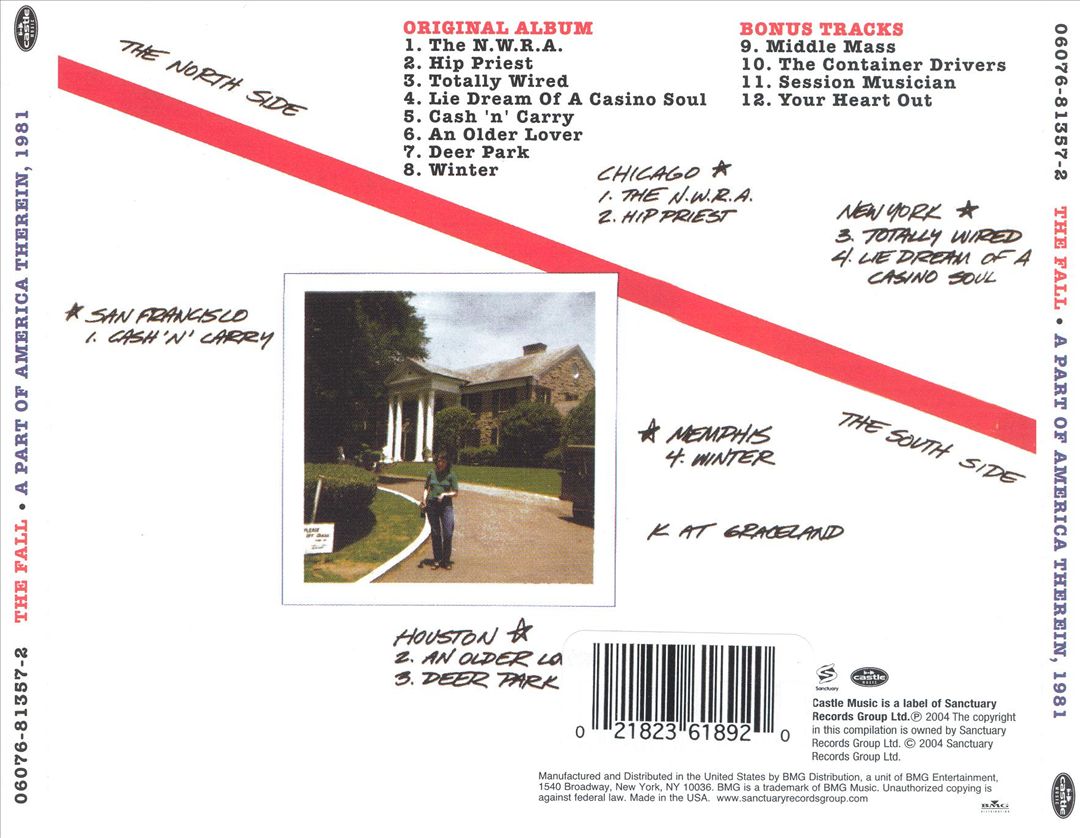 Part of America Therein, 1981 cover art