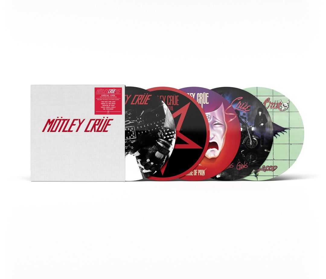 Crucial Crue [45th Anniversary] [Deluxe Box Set] [Picture Disc 5 LP] cover art