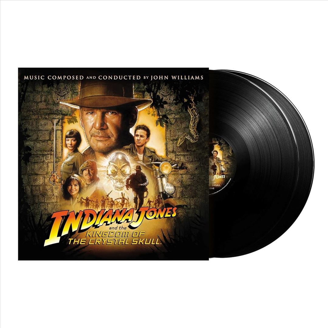 Indiana Jones and the Kingdom of the Crystal Skull [Original Motion Picture Soundtrack] [2 LP] cover art