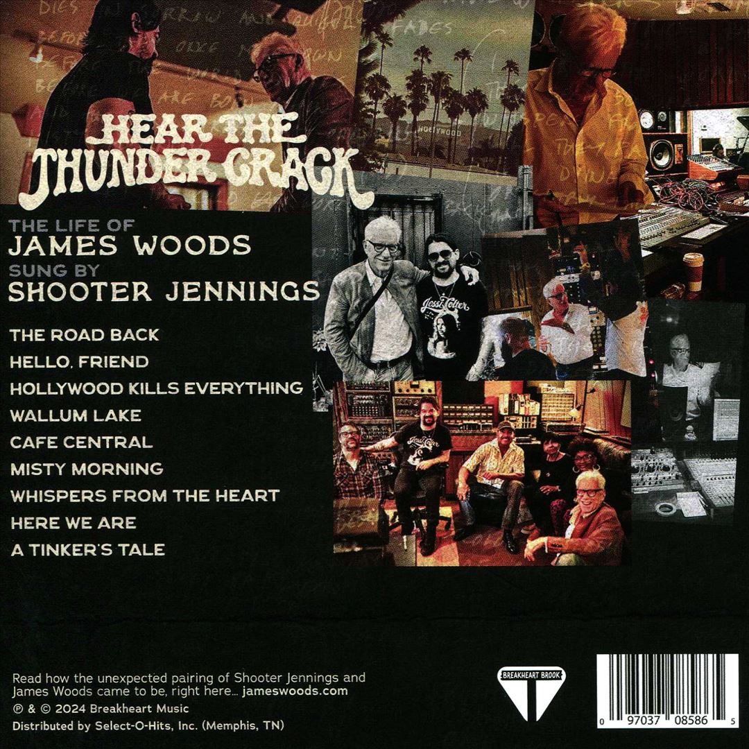 Hear the Thunder Crack: The Life of James Woods cover art