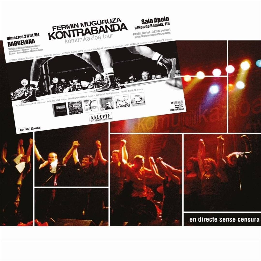 Fermin Muguruza Kontrabanda Komunikazioa Tour cover art