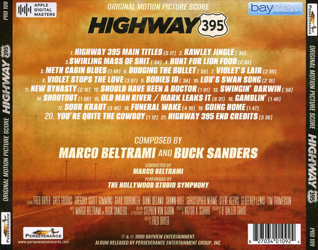Highway 395: Original Score cover art