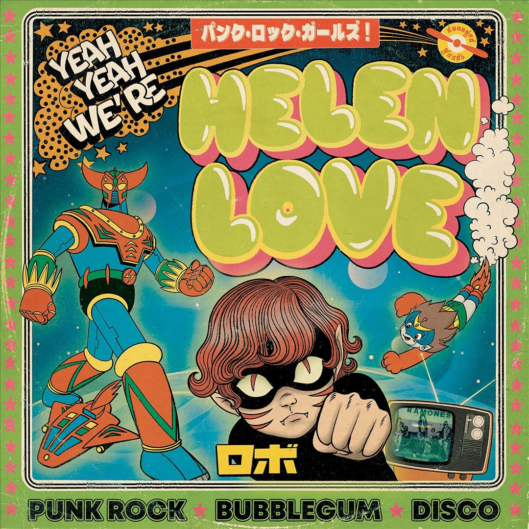 Yeah Yeah We're Helen Love cover art