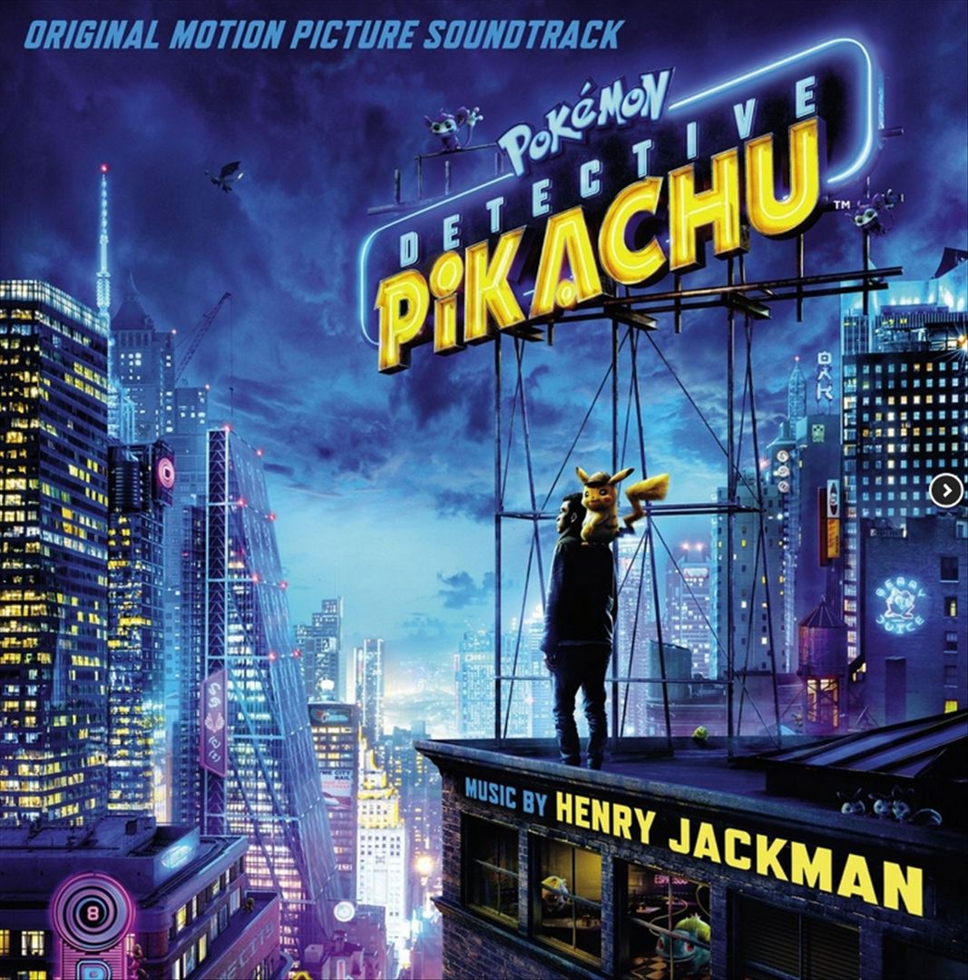 Pokémon Detective Pikachu [Original Motion Picture Soundtrack] [Colored Vinyl] cover art