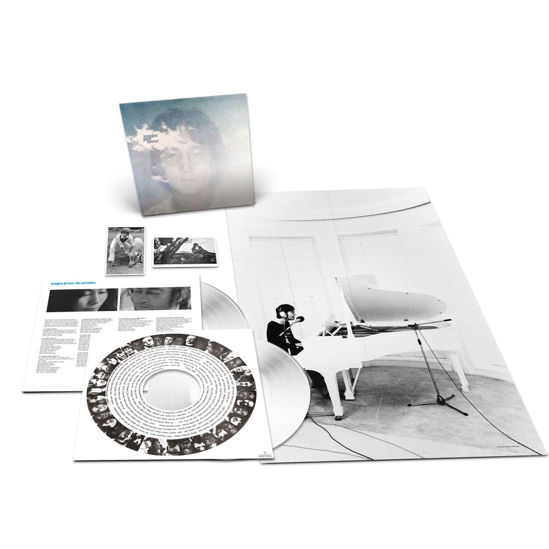 Imagine - The Ultimate Mixes [Deluxe White 2 LP] cover art