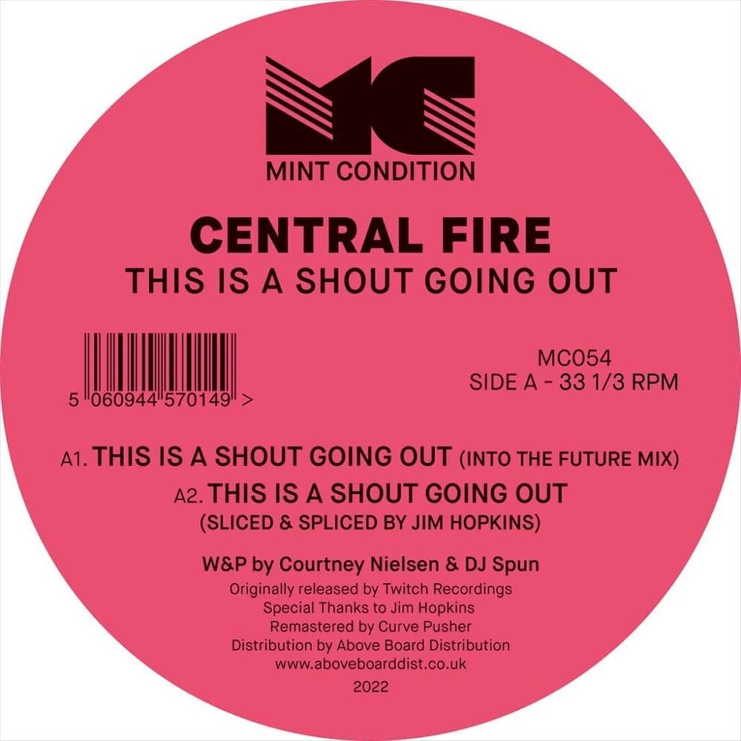 This Is a Shout Going Out cover art