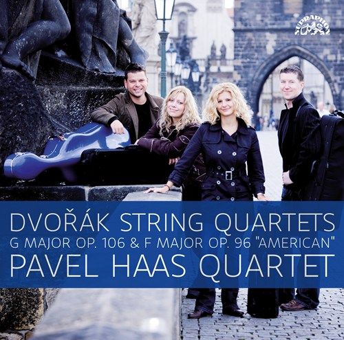 Dvorák: String Quartets, Opp. 106 & 96 "American" cover art
