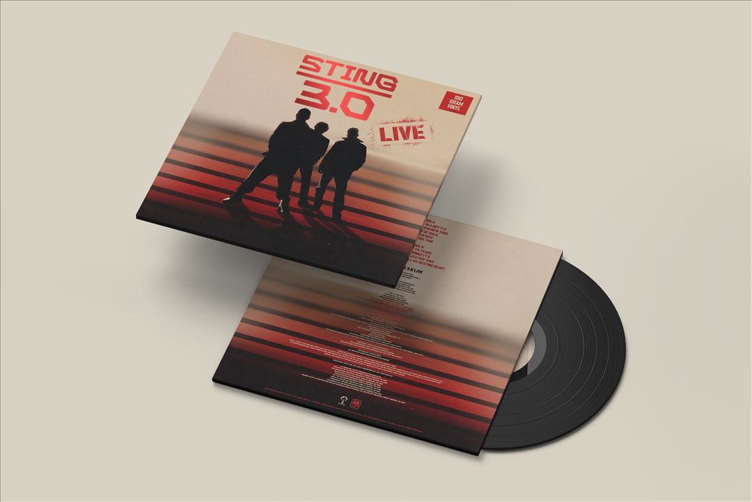 Sting 3.0 LIVE [180g LP] cover art