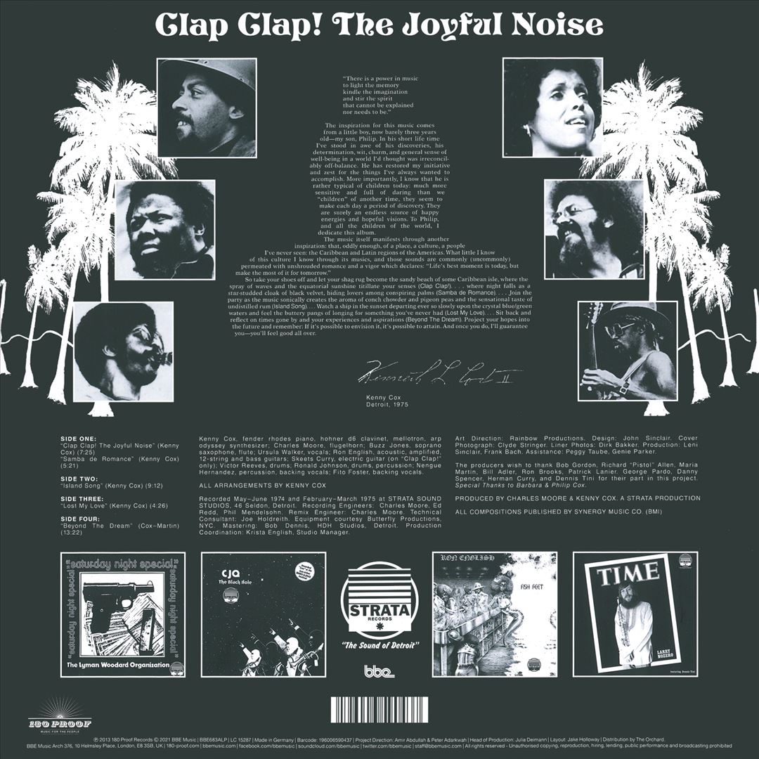 Clap Clap! The Joyful Noise cover art