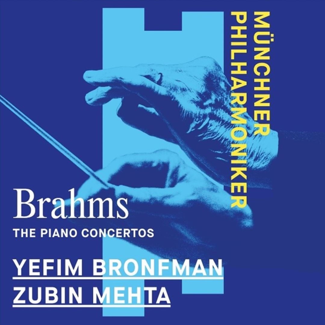 Brahms: The Piano Concertos cover art